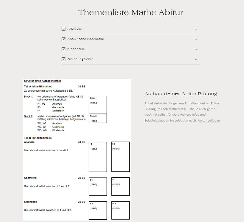 Einblicke in den Mathe Checker Kurs